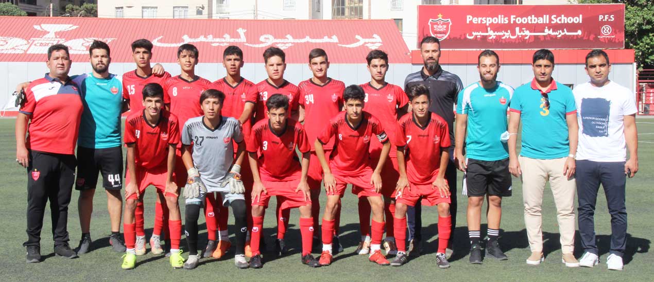 6 گل نونهالان پرسپولیس در حسن ختام رقابت‌های پایه تهران