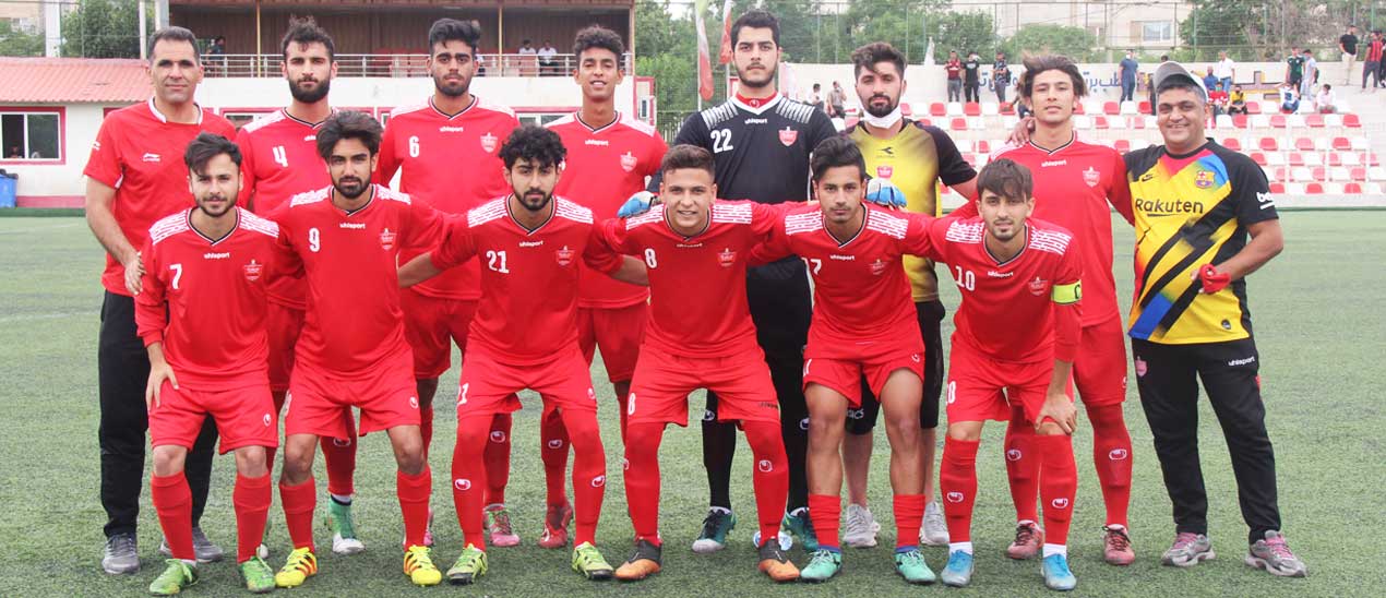 جوانان پرسپولیس، حریفش را گلباران کرد